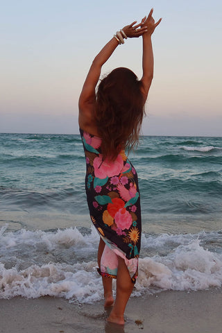 Beach Bar Strapless Dress