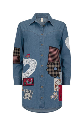 Bombshell Patchwork Shirt