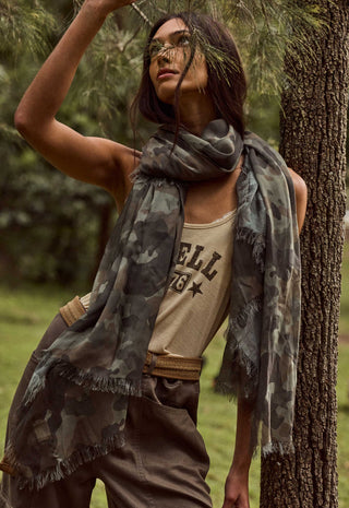 Wild and Free Travel Scarf