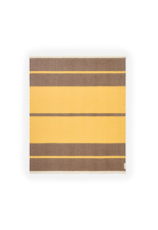 Supporter Throw in Brown & Gold