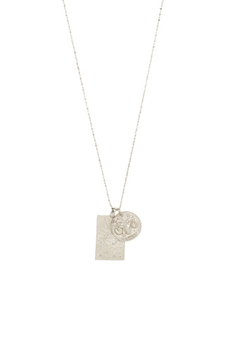 front-view-of-spell-s-aries-stargazer-zodiac-necklace-the-double-embossed-pendant-charm-necklace-comes-in-0-925-sterling-silver-and-hangs-from-a-twisted-rope-chain